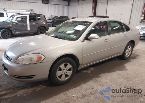 2007 Chevrolet Impala Lt z USA, uszkodzony, nr VIN 2G1WT58N479130001